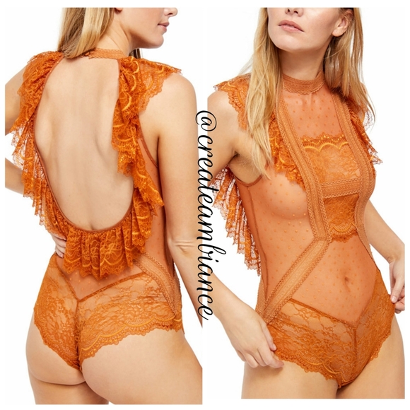 Free People Lace Bodysuit - Picture 2 of 8